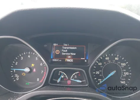 2016 Ford Focus Titanium из США, поврежденный, VIN 1FADP3N2XGL274880